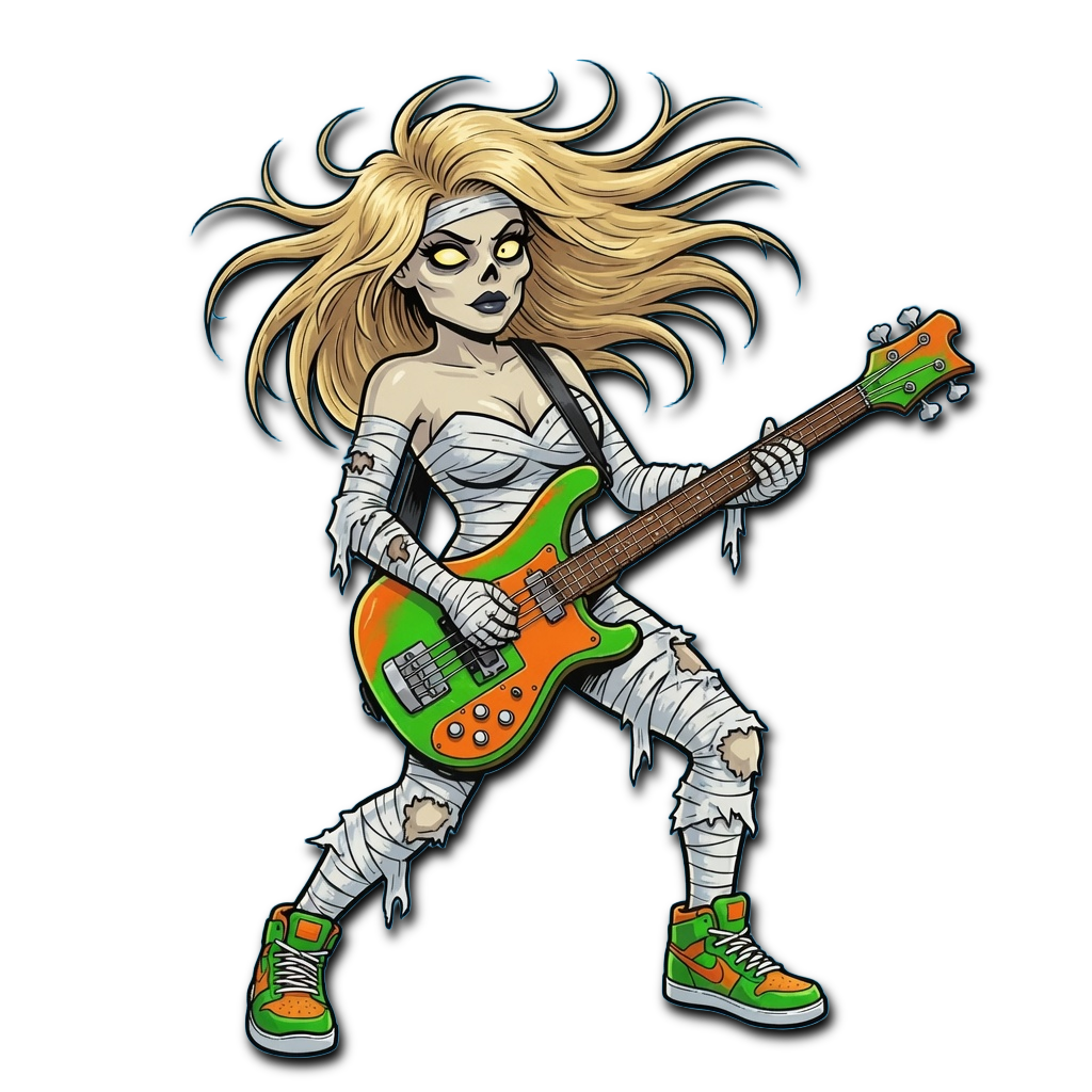 Maimy Sarcophagus — mummy bassist